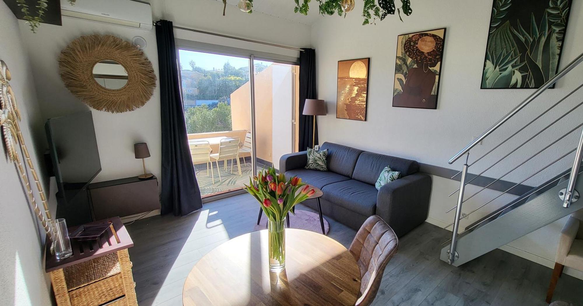 Appartement En Residence Avec Piscine Bandol Esterno foto